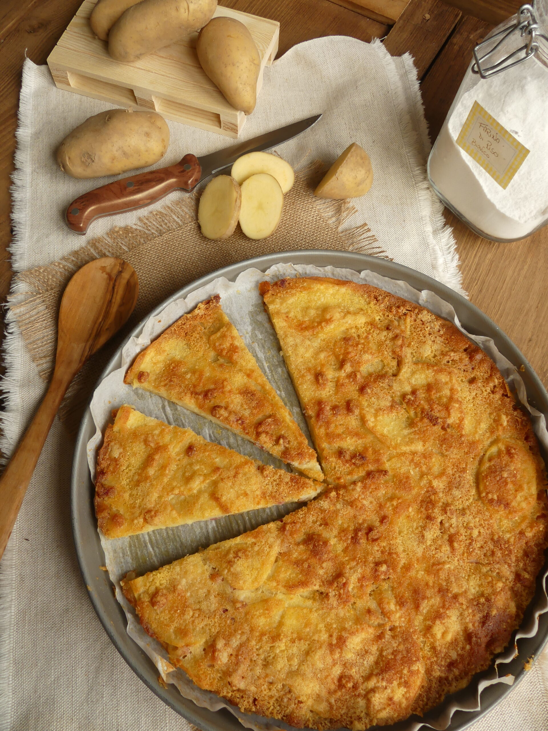 CROCCANTELLA DI PATATE E PANCETTA