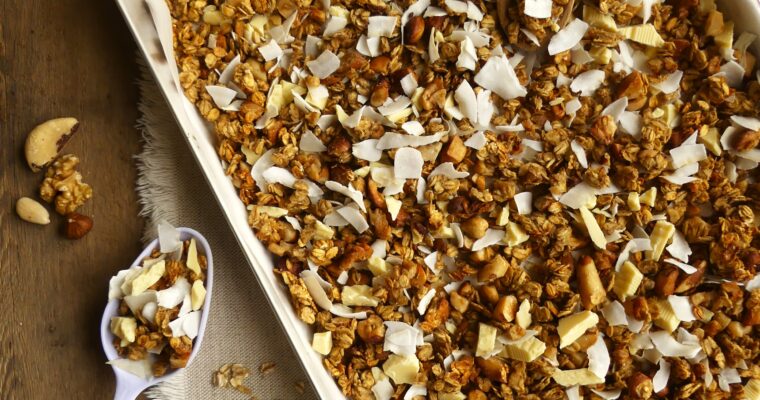 GRANOLA ALLA MELA senza zuccheri aggiunti